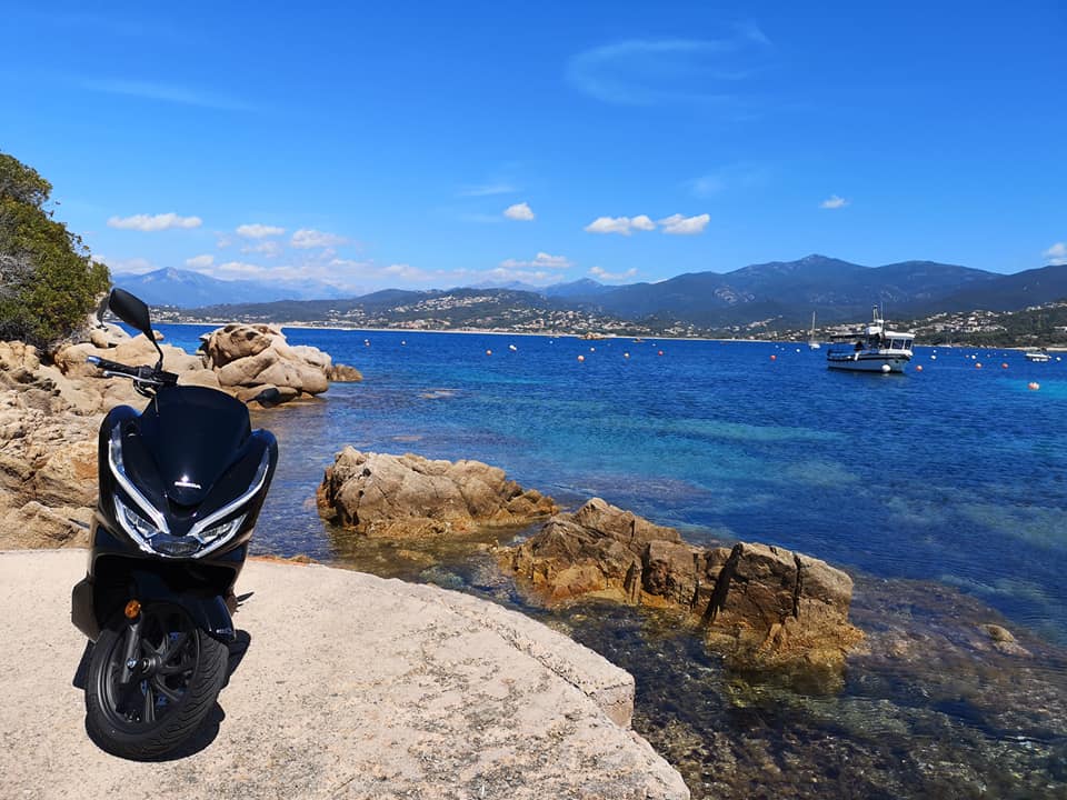 Porticcio, Agosta, Isolella... Location de scooter a Ajaccio